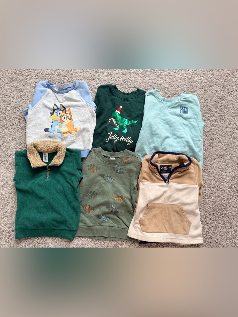 Mixed Set 6 Sweaters - 3T Boys